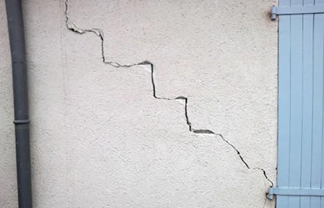 Cause et types de fissures sur les façades
