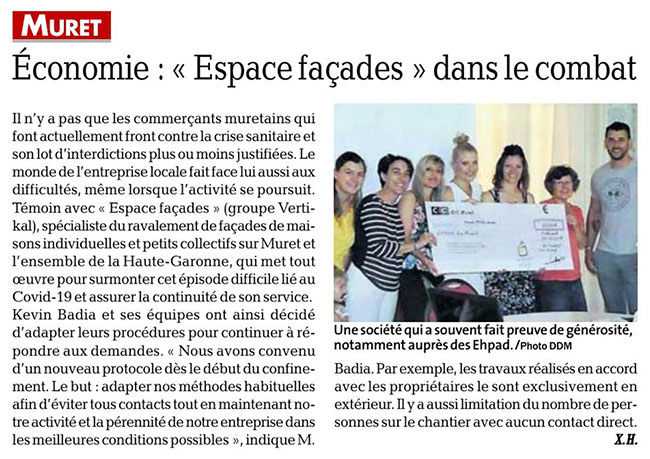 Espace Façades dans le combat