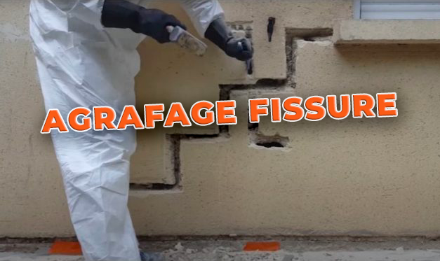 Agrafage de fissure sur maison de Toulouse
