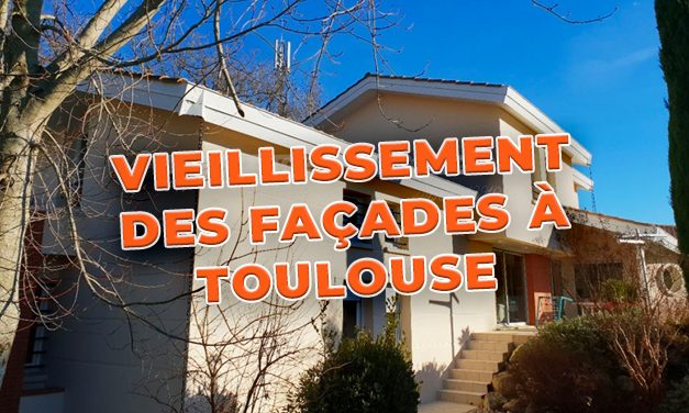 Vieillissement des façades à Toulouse sur maison individuelle