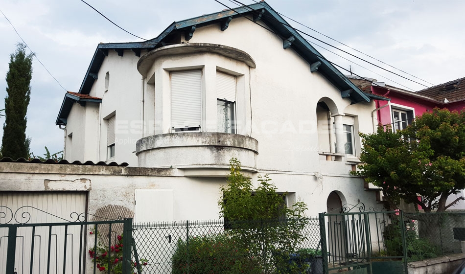Ravalement de façade à Toulouse réalisée par Espace Façades