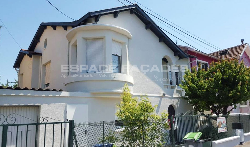 Ravalement de façade à Toulouse réalisé par Espace Façades