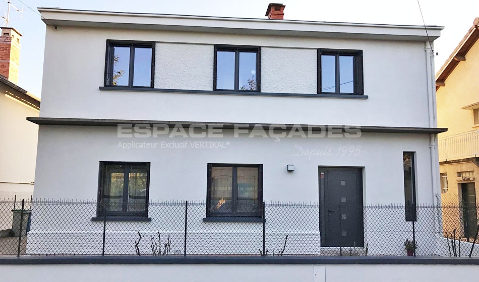 Reprise de maison à Toulouse après réalisée par Espace Façades