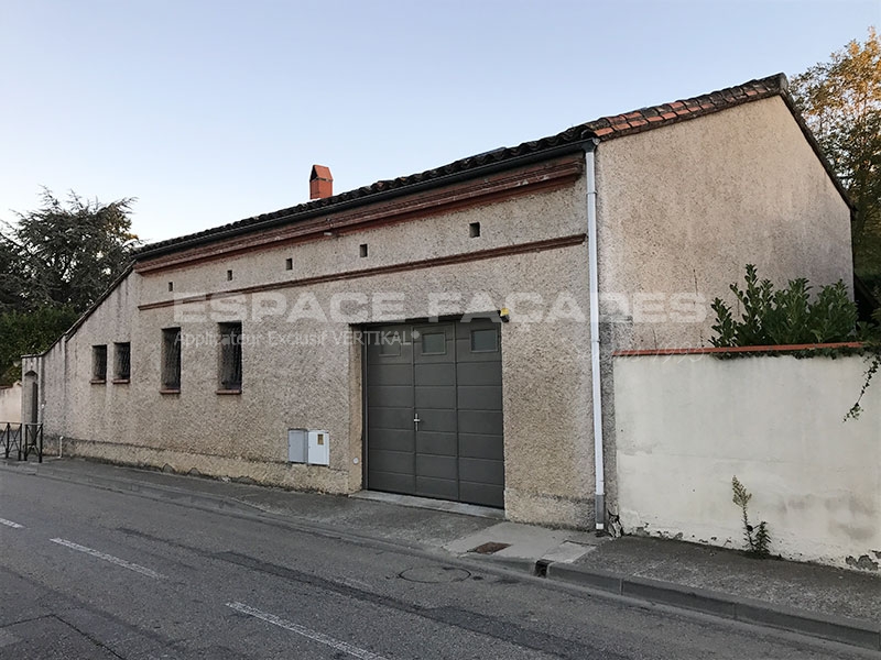 Ravalement de façade à Balma réalisé par Espace Façades