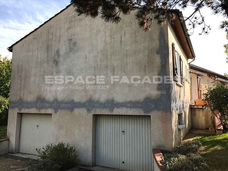 Ravalement de façade à Roquettes réalisé par Espace Façades