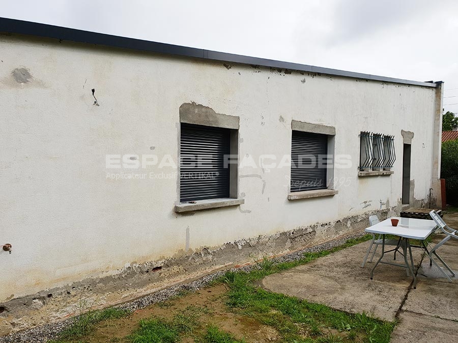 Rénovation de façade à Blagnac avant