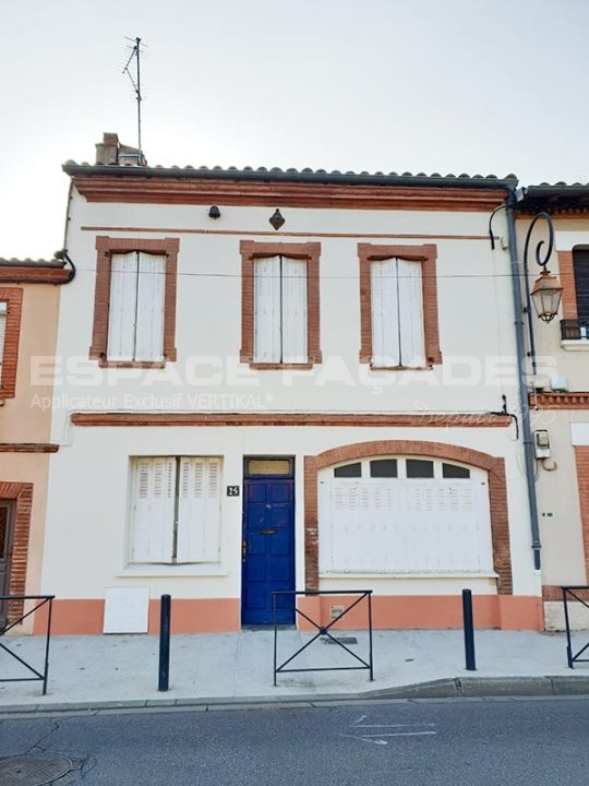 Ravalement de façade à Colomiers