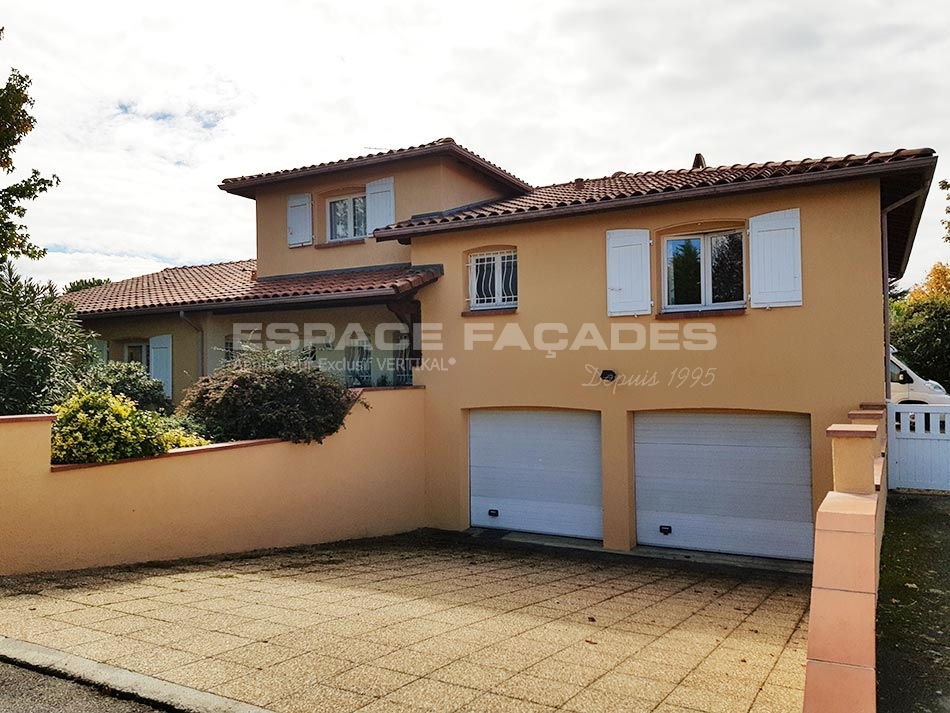 Rénovation de façade à Seih après