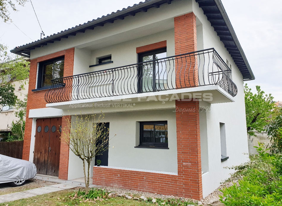 Ravalement de façade à Toulouse