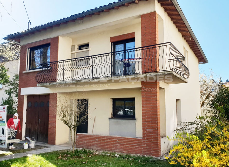Ravalement de façade à Toulouse