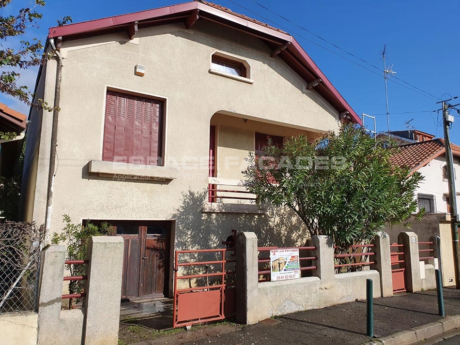Peinture façade à Toulouse