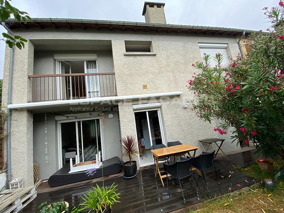 Façades fissurées (fissures et microfissures)