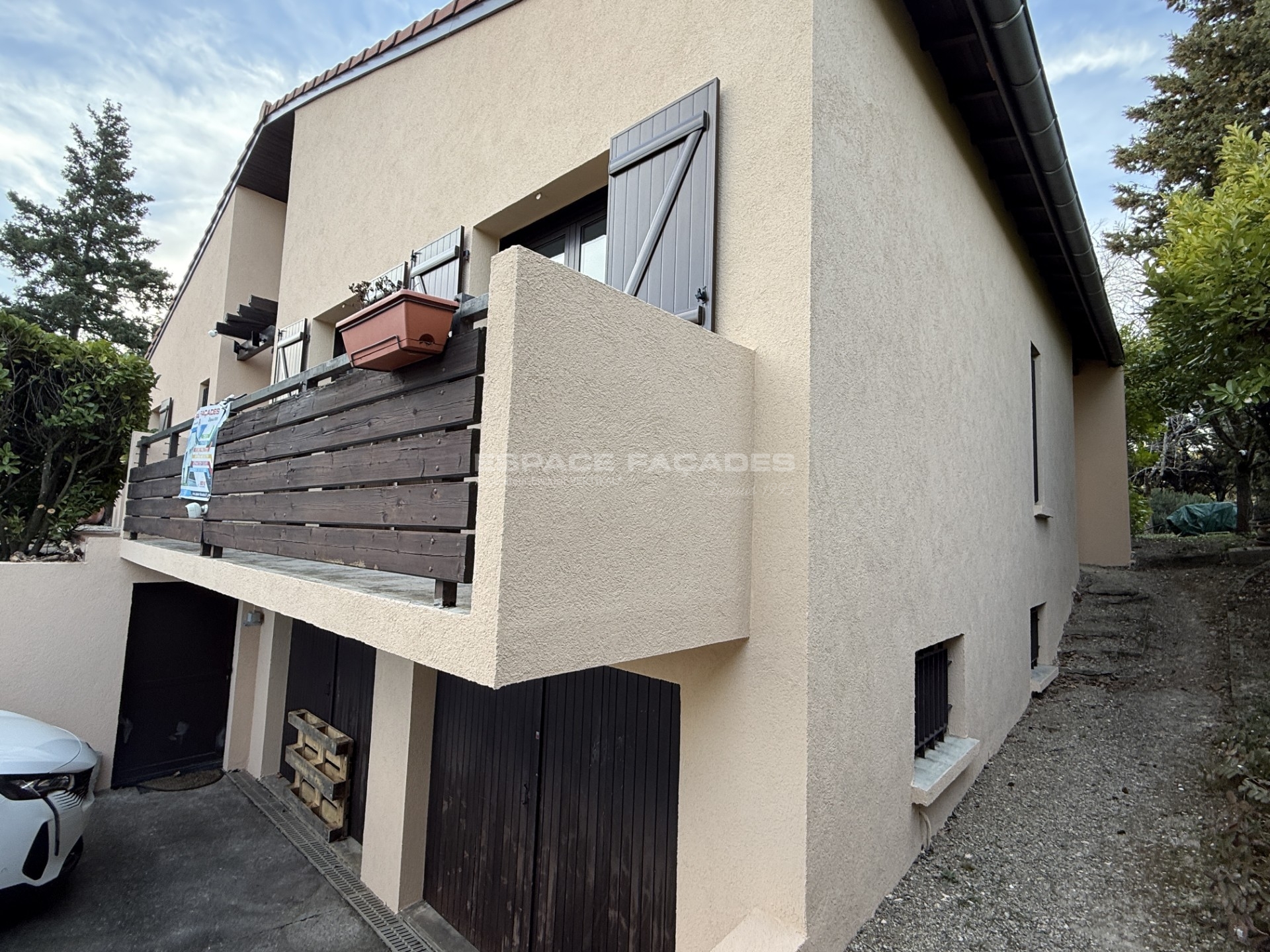 Ravalement de façade à Balma d'une maison à Balma, 31130, Haute-Garonne