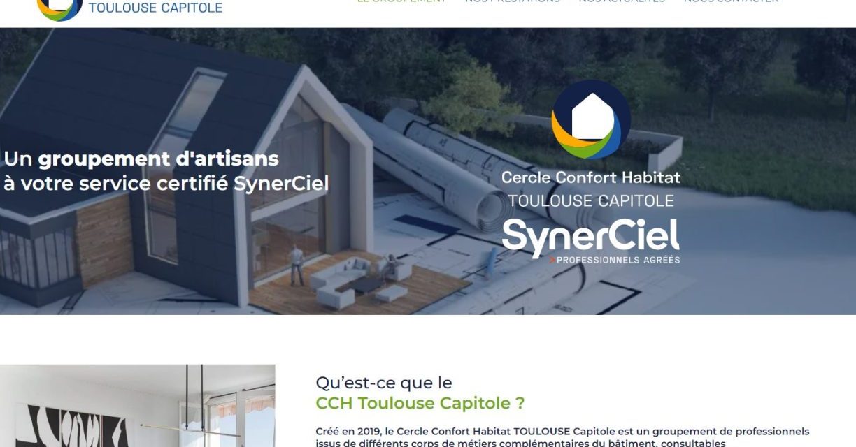 Le site du Cercle Confort Habitat Toulouse Capitole fait peau neuve