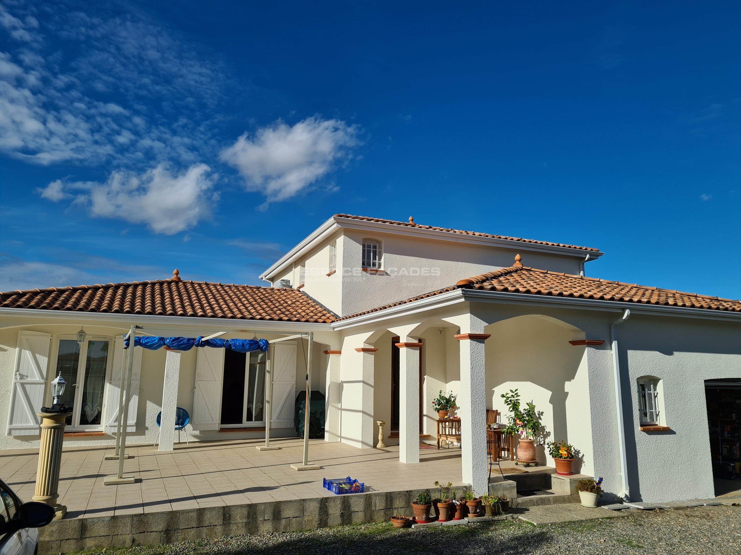 Peinture façades à Muret d'une maison à Muret, 31395, Haute-Garonne