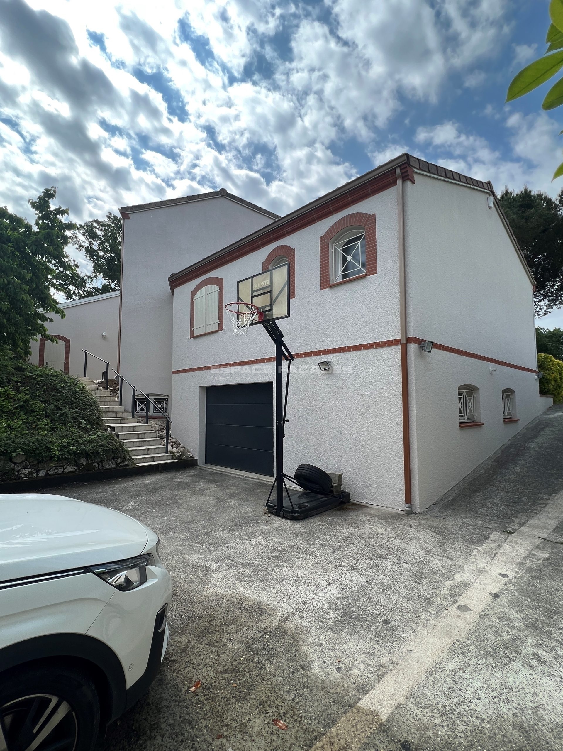 Rénovation de façade à Balma d'une maison à Balma, 31130, Haute-Garonne