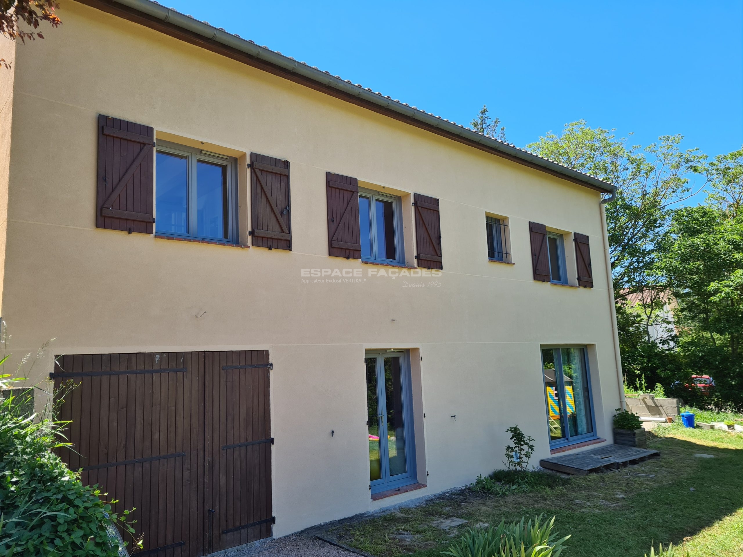 Rénovation de façade à Muret d'une maison à Muret, 31395, Haute-Garonne